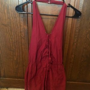 Flattering Halter Romper